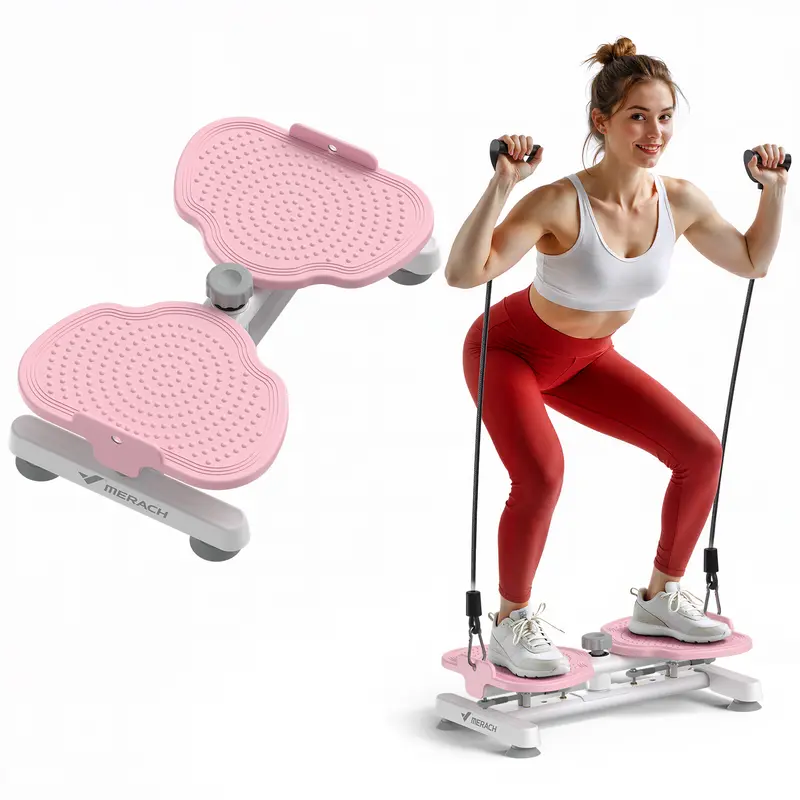 Merach Waist Twist Machine – Toned Abs & Core Trainer, Non-Slip, Ultra-Quiet, No Assembly Required
