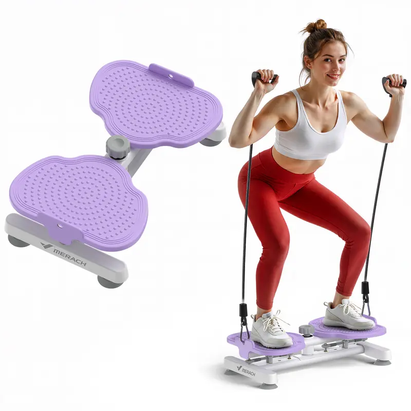 Merach Waist Twist Machine – Toned Abs & Core Trainer, Non-Slip, Ultra-Quiet, No Assembly Required