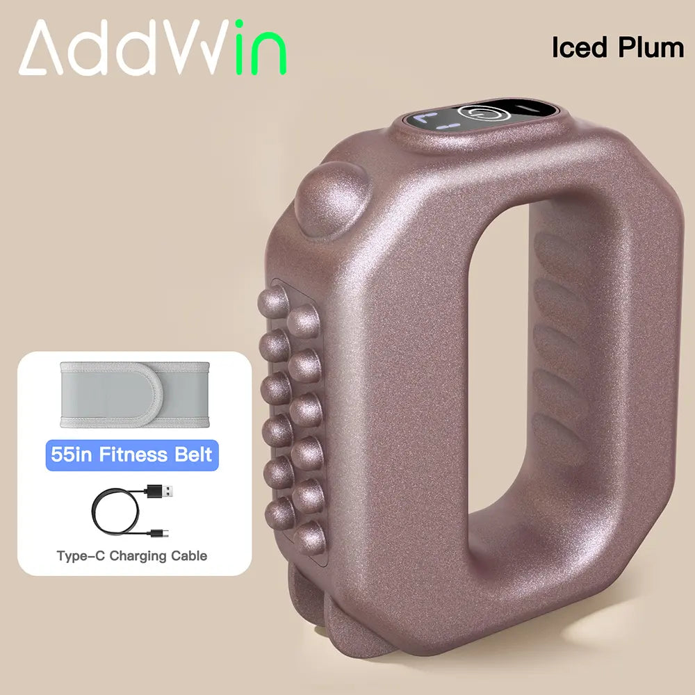 ADDWIN Fascia Ring R10 Mini Muscle Recovery Device – Cordless, Rechargeable, Adjustable Strap