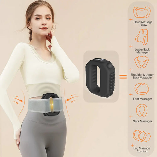 ADDWIN Fascia Ring R10 Mini Muscle Recovery Device – Cordless, Rechargeable, Adjustable Strap