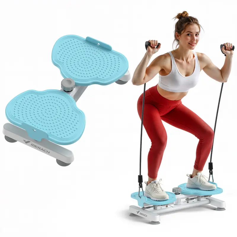 Merach Waist Twist Machine – Toned Abs & Core Trainer, Non-Slip, Ultra-Quiet, No Assembly Required